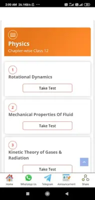 MHT-CET Mock Tests android App screenshot 2